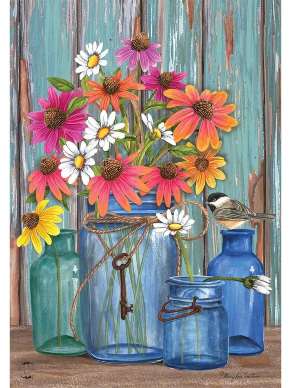 House Flag 40x28 For Outdoor Farm Fresh Flowers Spring For Spring House Flag